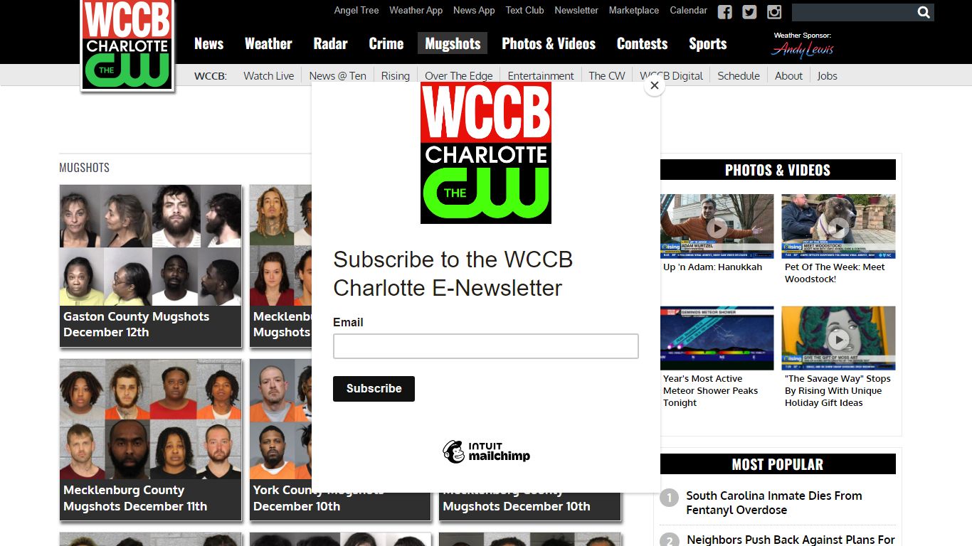 Mugshots - WCCB Charlotte's CW